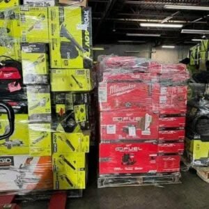 Milwaukee and Dewalt tools pallets Available