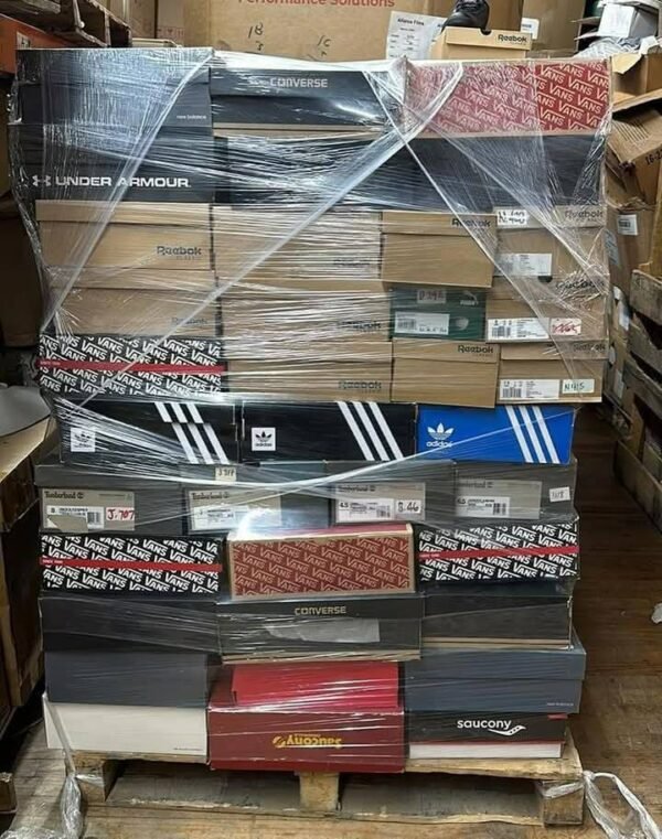 Branded shoes available pallets