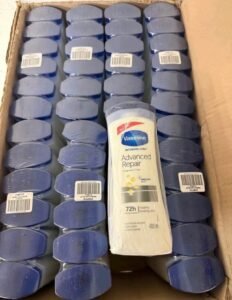 Vaseline pallets products (Body wash, lotions, rollons, and body sprays)