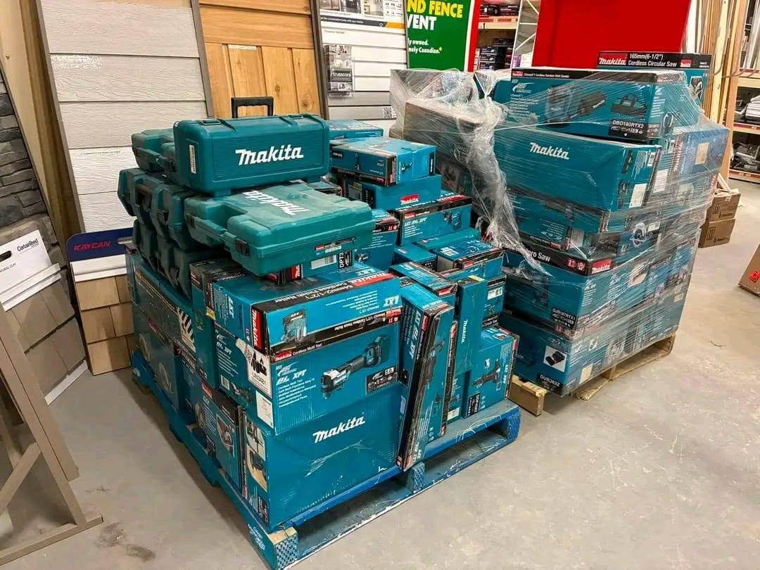 Makita Tool Pallets Available Now! - Pallet Liquidation Okc Makita Tool Pallets Available Now!
